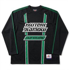 Supreme x HYSTERIC GLAMOUR Mesh Long-Sleeve Top 'Black’